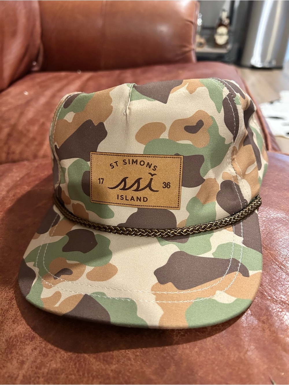St. Simons Island Camo Five-Panel Hat